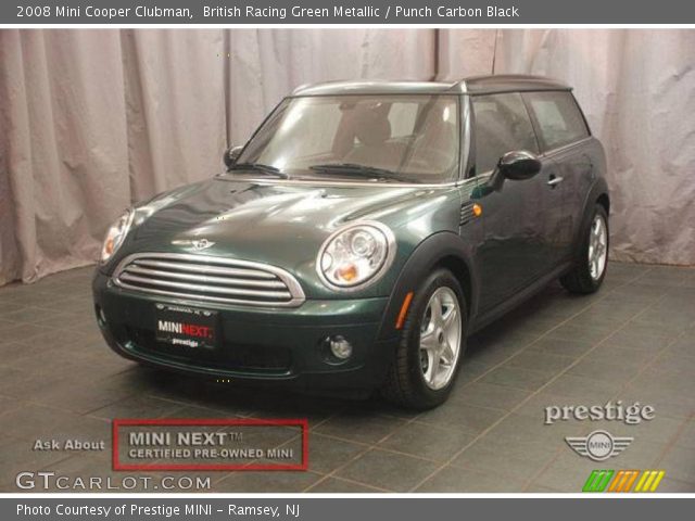 2008 Mini Cooper Clubman in British Racing Green Metallic