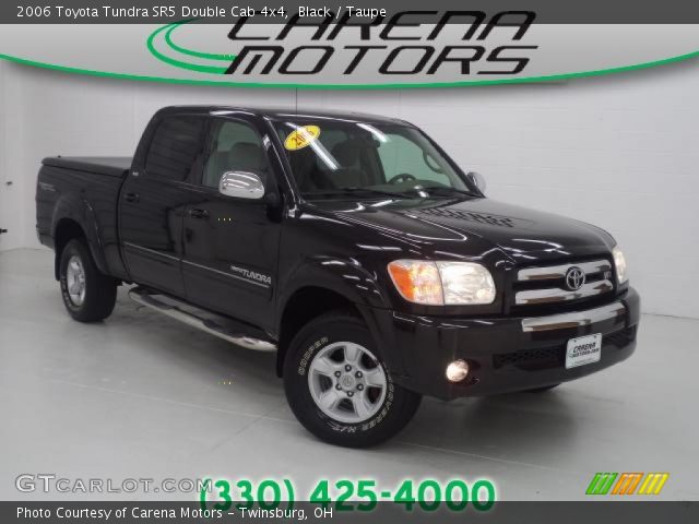 2006 Toyota Tundra SR5 Double Cab 4x4 in Black