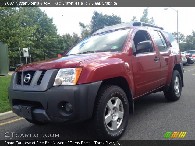 2007 Nissan Xterra S 4x4 in Red Brawn Metallic