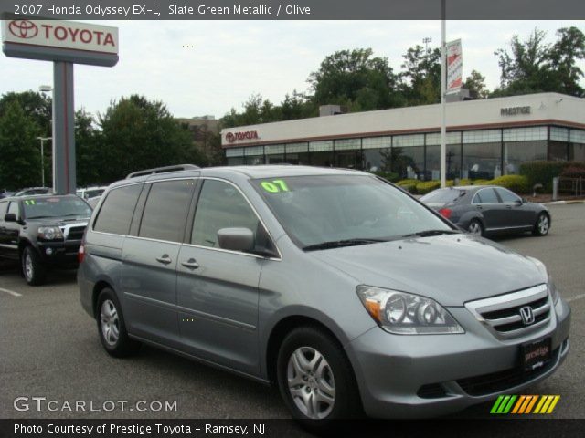 2007 Honda Odyssey EX-L in Slate Green Metallic