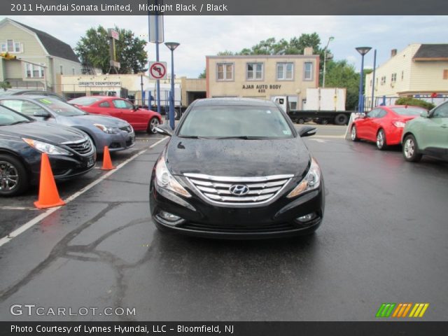 2011 Hyundai Sonata Limited in Midnight Black