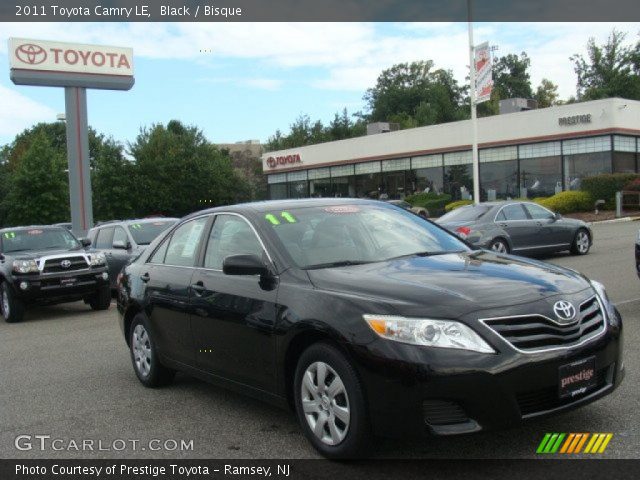 2011 Toyota Camry LE in Black