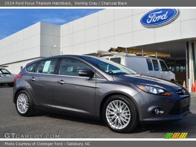 2014 Ford Focus Titanium Hatchback in Sterling Gray