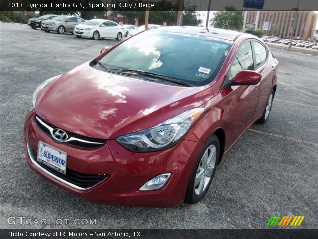 2013 Hyundai Elantra GLS in Sparkling Ruby