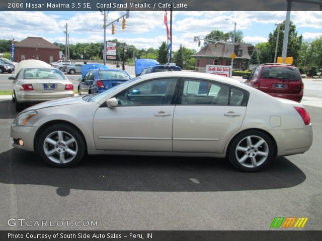 2006 Nissan Maxima 3.5 SE in Coral Sand Metallic