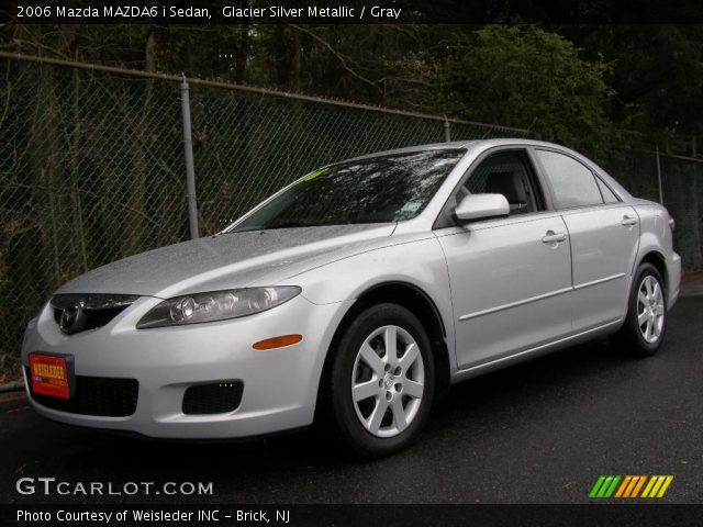 2006 Mazda MAZDA6 i Sedan in Glacier Silver Metallic