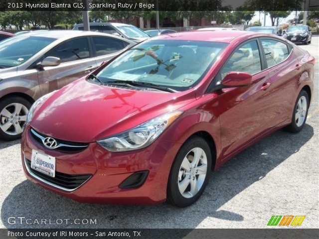 2013 Hyundai Elantra GLS in Sparkling Ruby