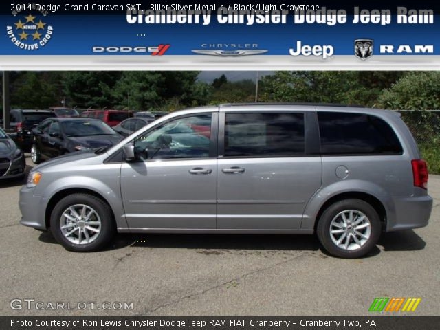 2014 Dodge Grand Caravan SXT in Billet Silver Metallic