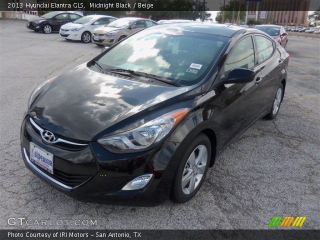 2013 Hyundai Elantra GLS in Midnight Black