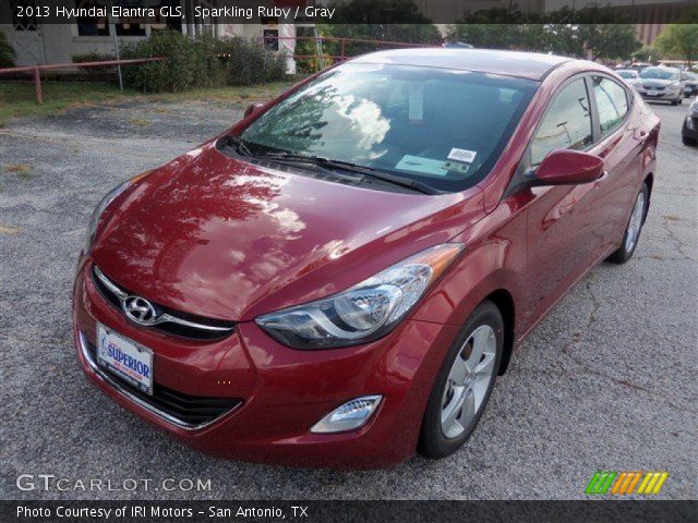 2013 Hyundai Elantra GLS in Sparkling Ruby