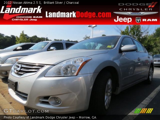 2012 Nissan Altima 2.5 S in Brilliant Silver