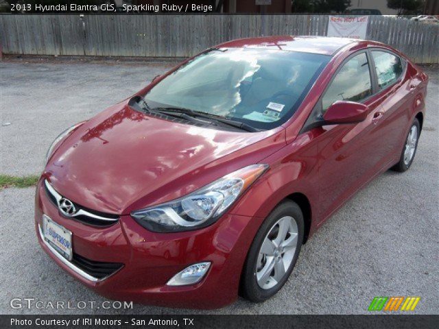 2013 Hyundai Elantra GLS in Sparkling Ruby