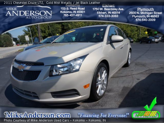 2011 Chevrolet Cruze LTZ in Gold Mist Metallic