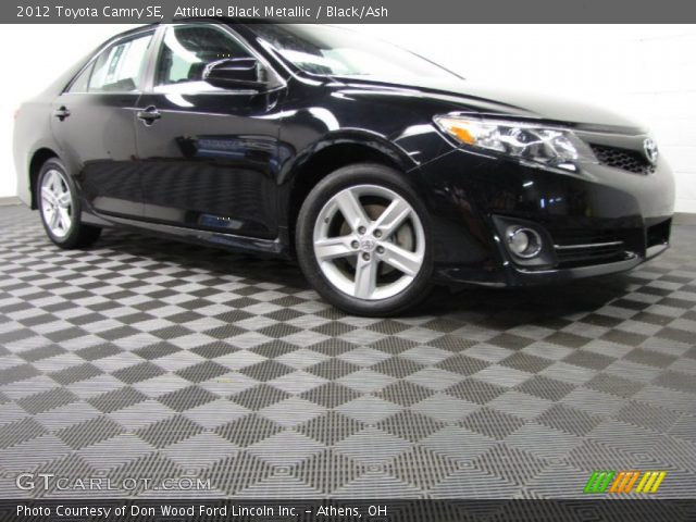 2012 Toyota Camry SE in Attitude Black Metallic