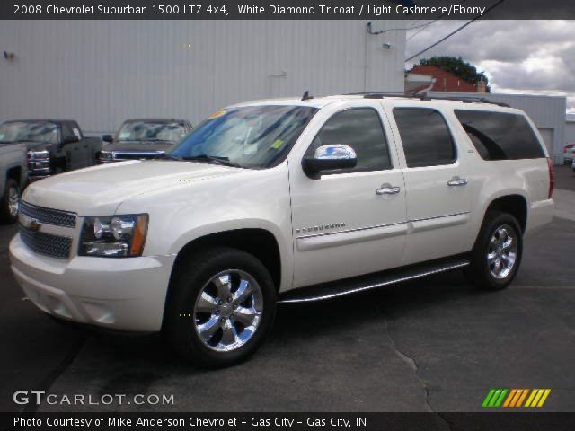 2008 Chevrolet Suburban 1500 LTZ 4x4 in White Diamond Tricoat