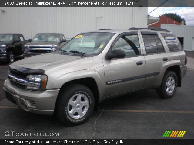 2003 Chevrolet TrailBlazer LS 4x4 in Light Pewter Metallic