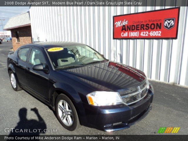 2008 Dodge Avenger SXT in Modern Blue Pearl