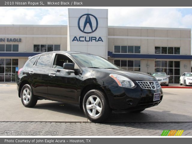 2010 Nissan Rogue SL in Wicked Black