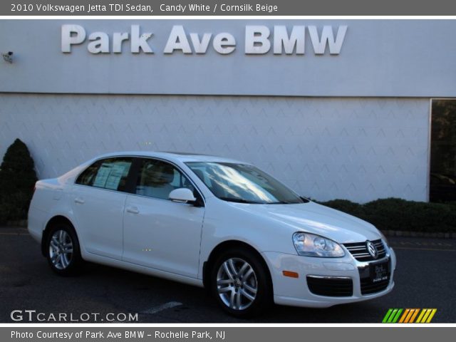 2010 Volkswagen Jetta TDI Sedan in Candy White