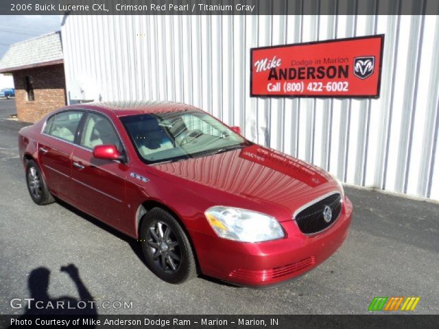 2006 Buick Lucerne CXL in Crimson Red Pearl