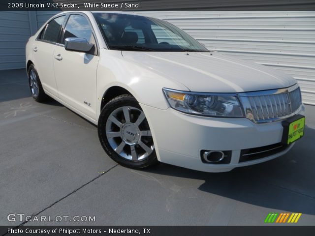 2008 Lincoln MKZ Sedan in White Suede