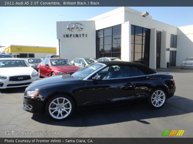 2011 Audi A5 2.0T Convertible in Brilliant Black