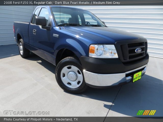 2008 Ford F150 XL Regular Cab in Dark Blue Pearl Metallic