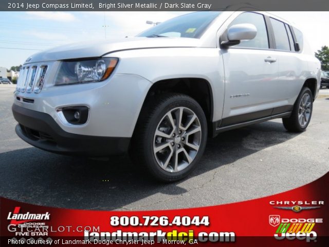 2014 Jeep Compass Limited in Bright Silver Metallic
