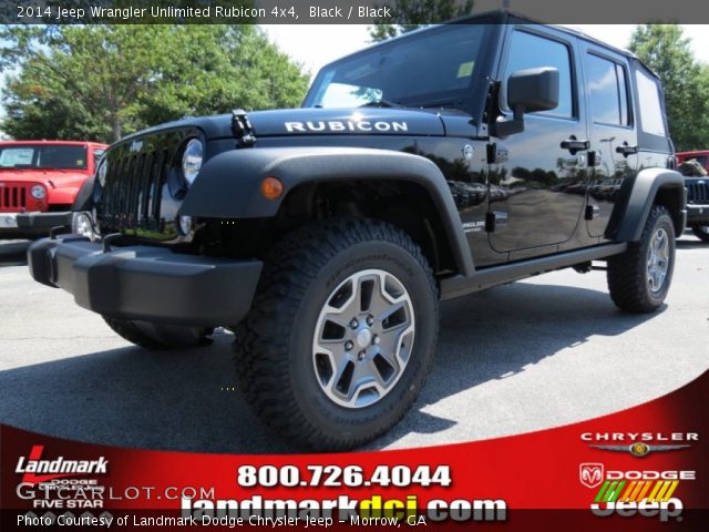 2014 Jeep Wrangler Unlimited Rubicon 4x4 in Black