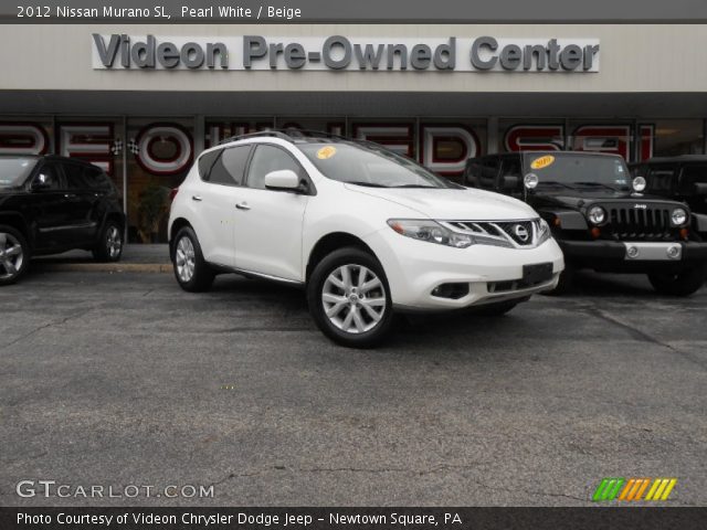 2012 Nissan Murano SL in Pearl White