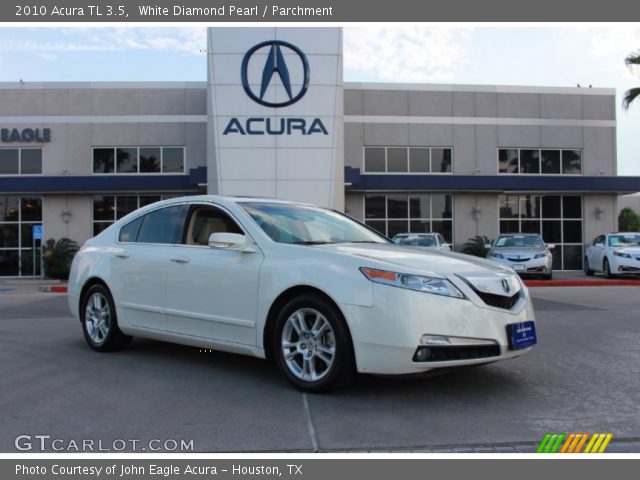 2010 Acura TL 3.5 in White Diamond Pearl