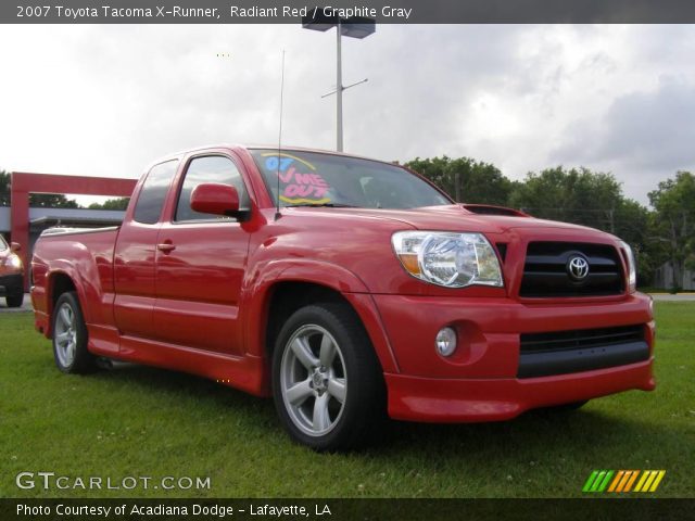 2007 Toyota Tacoma X-Runner in Radiant Red