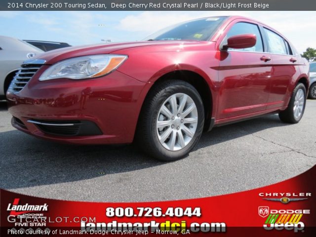 2014 Chrysler 200 Touring Sedan in Deep Cherry Red Crystal Pearl
