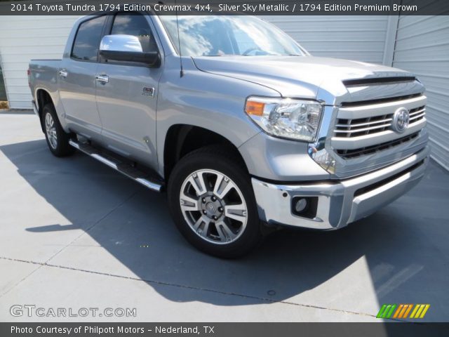 2014 Toyota Tundra 1794 Edition Crewmax 4x4 in Silver Sky Metallic