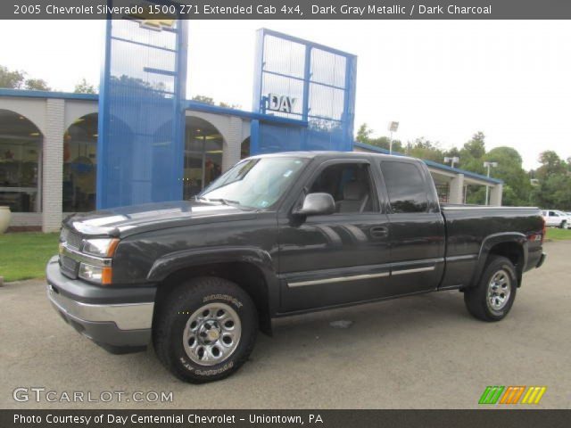 2005 Chevrolet Silverado 1500 Z71 Extended Cab 4x4 in Dark Gray Metallic