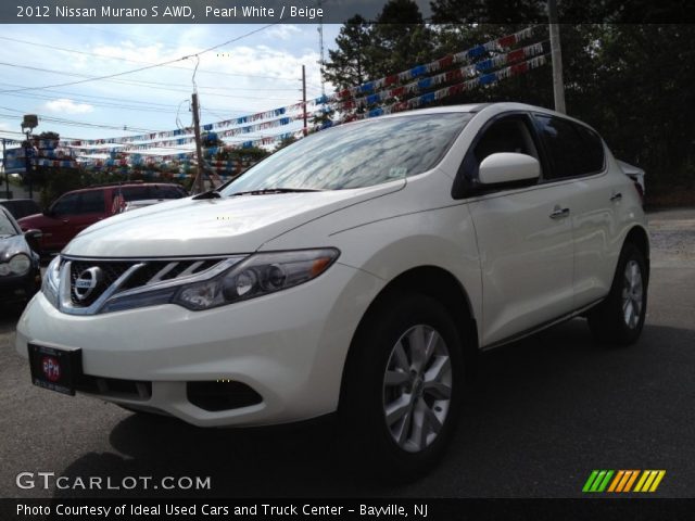 2012 Nissan Murano S AWD in Pearl White
