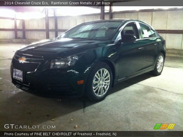 2014 Chevrolet Cruze Eco in Rainforest Green Metallic