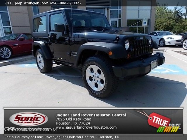 2013 Jeep Wrangler Sport 4x4 in Black