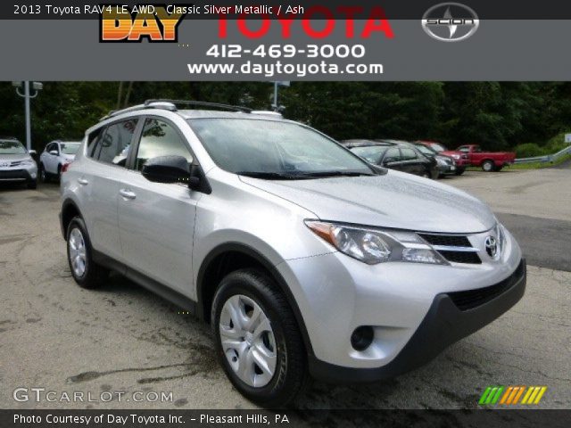 2013 Toyota RAV4 LE AWD in Classic Silver Metallic