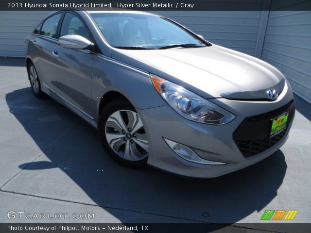 2013 Hyundai Sonata Hybrid Limited in Hyper Silver Metallic