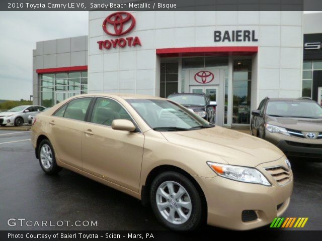 2010 Toyota Camry LE V6 in Sandy Beach Metallic