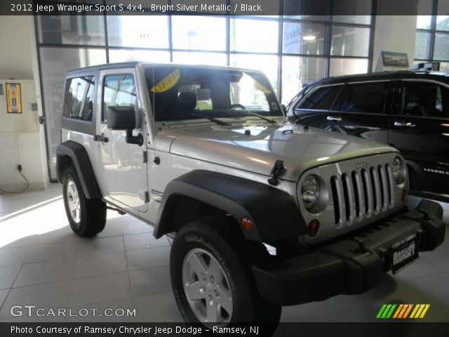 2012 Jeep Wrangler Sport S 4x4 in Bright Silver Metallic