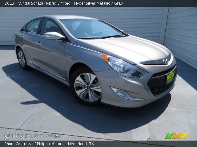 2013 Hyundai Sonata Hybrid Limited in Hyper Silver Metallic