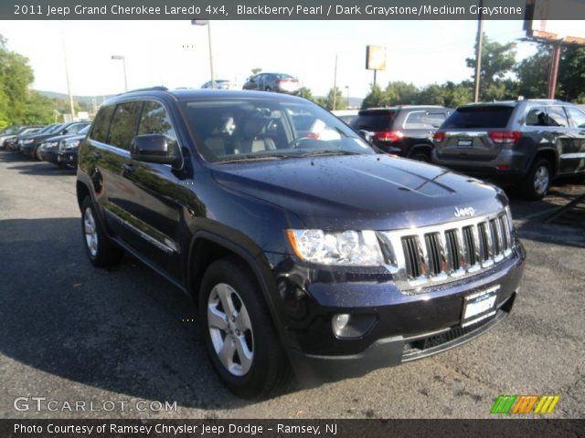 2011 Jeep Grand Cherokee Laredo 4x4 in Blackberry Pearl