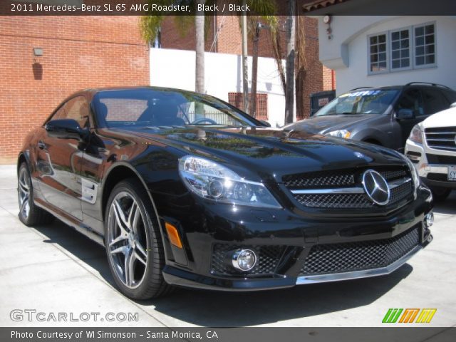 2011 Mercedes-Benz SL 65 AMG Roadster in Black