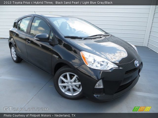 2013 Toyota Prius c Hybrid Three in Black Sand Pearl