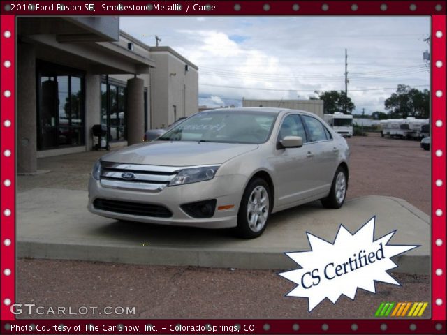 2010 Ford Fusion SE in Smokestone Metallic