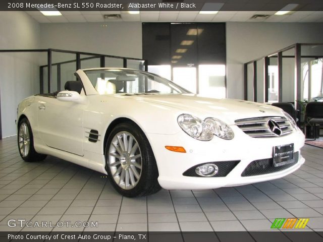 2008 Mercedes-Benz SL 550 Roadster in Alabaster White