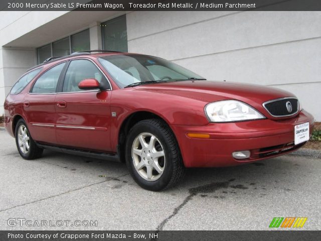 2000 Mercury Sable LS Premium Wagon in Toreador Red Metallic