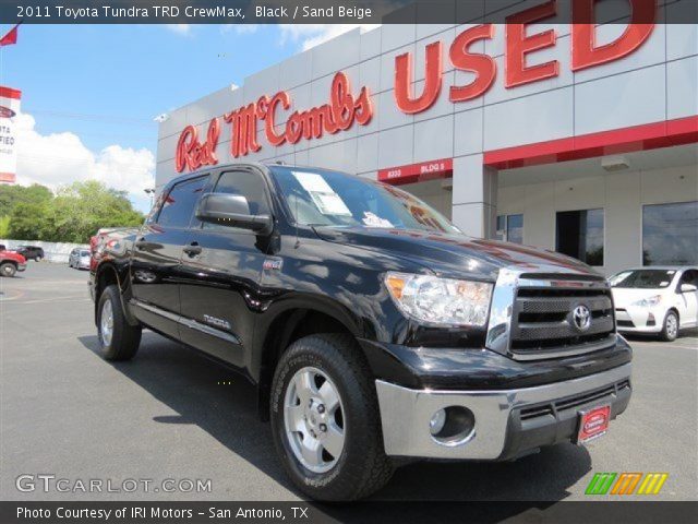 2011 Toyota Tundra TRD CrewMax in Black